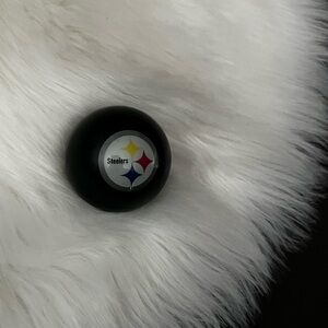 NFL Pittsburgh Steelers Pool Ball Black Billiard cue ball